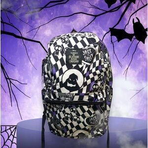 Disney Tim Burton the nightmare before Christmas backpack jack/sally. Whimsigoth